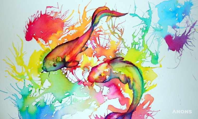 Кляксография.