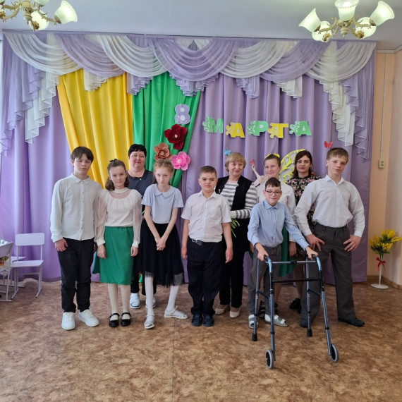 Международный женский день в СП "Начальная школа - детский сад"".